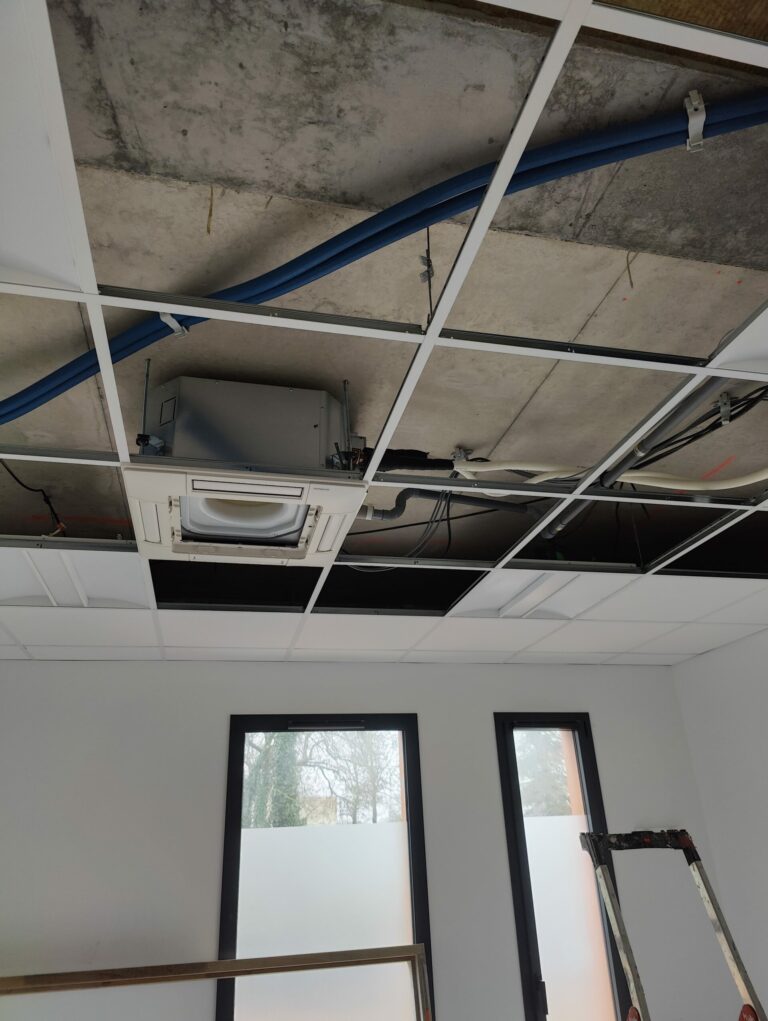 déplacement cassette climatisation drv