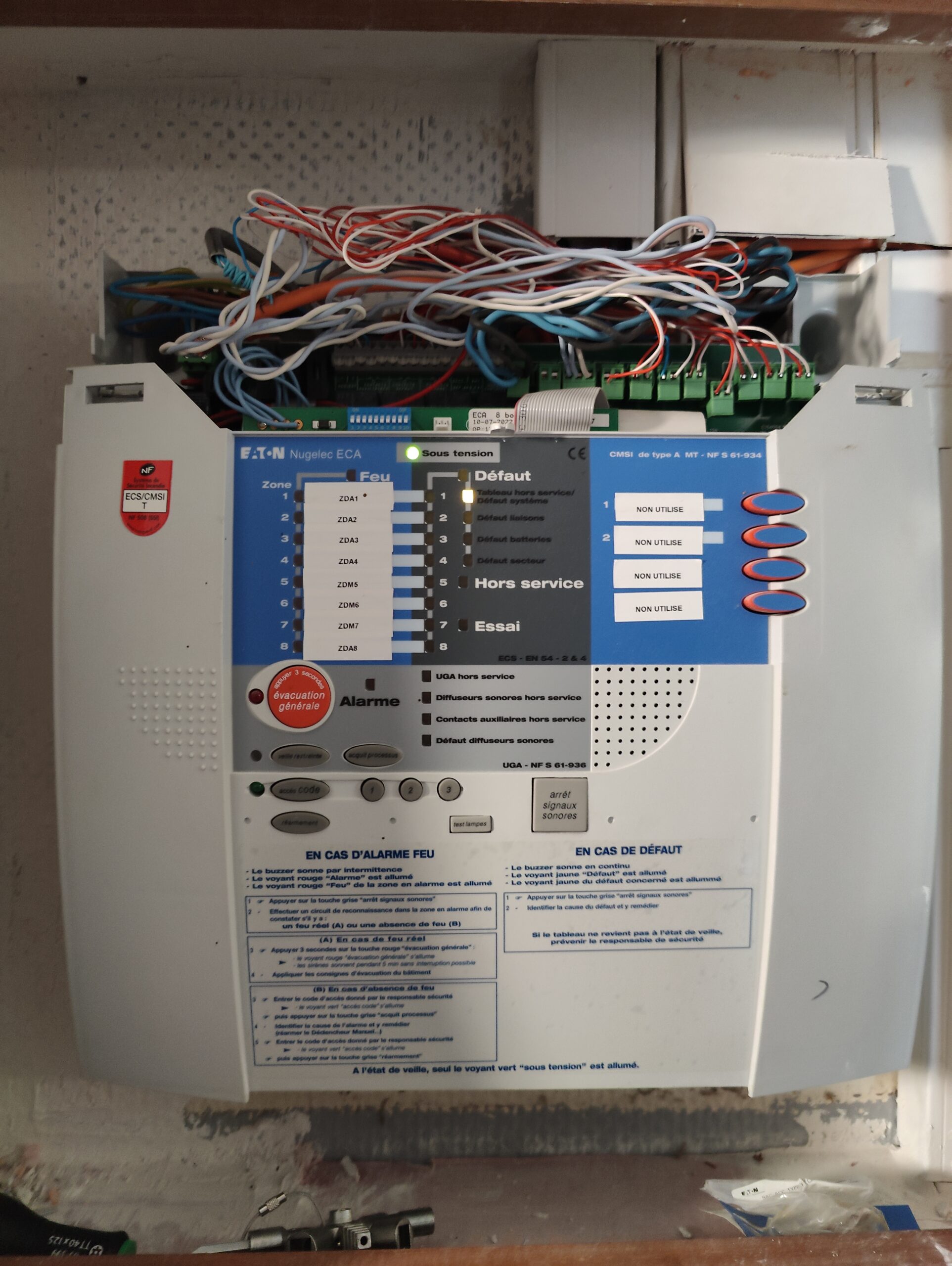 mise en service ssi vallet